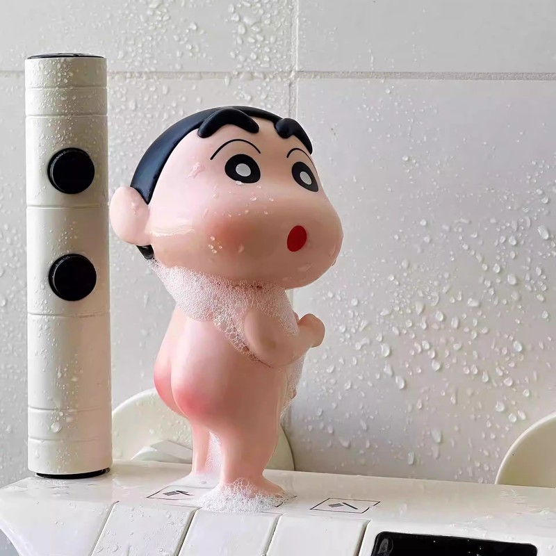Home Bathroom Movie - Bathing Crayon Shin Chan Cute Decoration