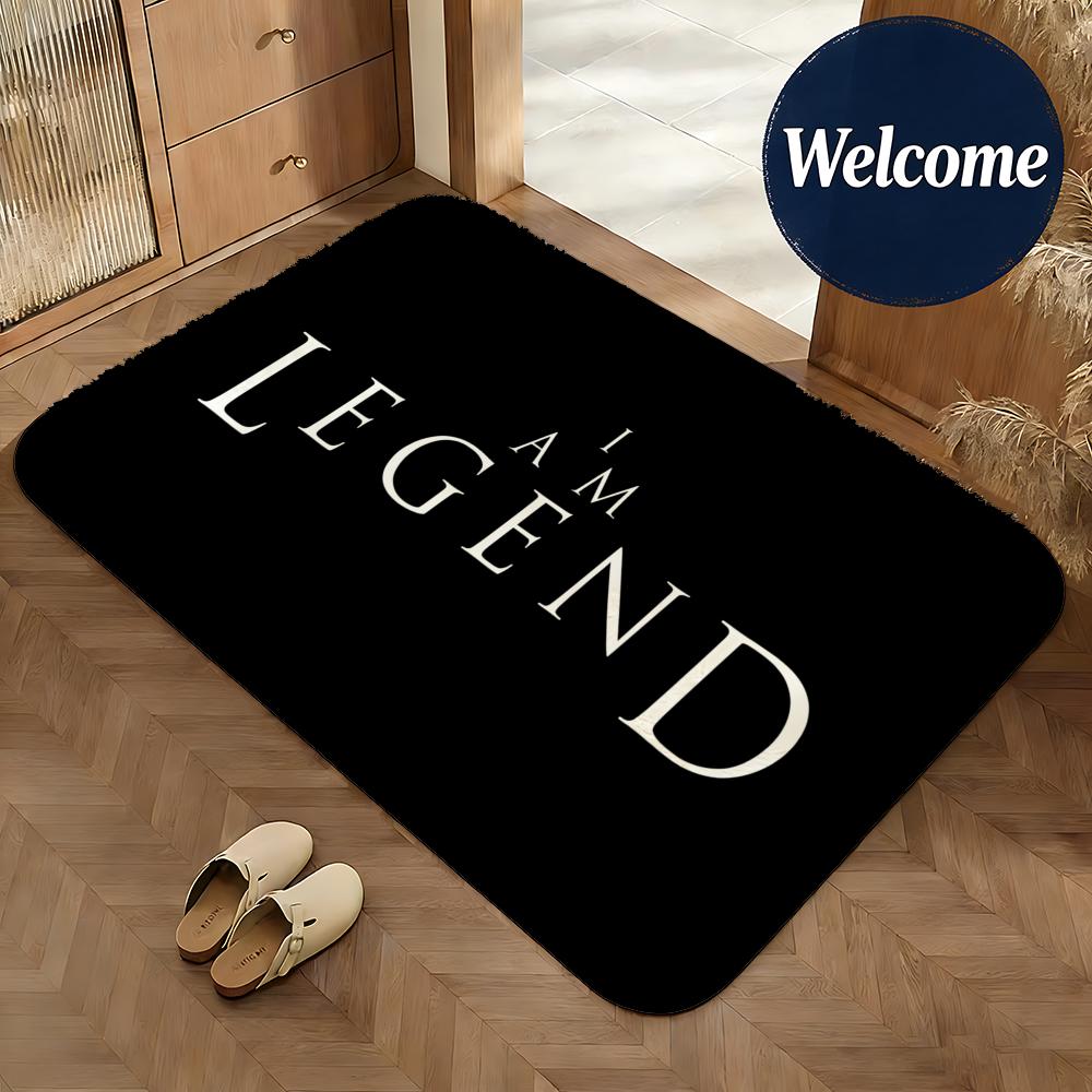Home Bathroom Movie - Soft Flannel Floor Mat Movie I
