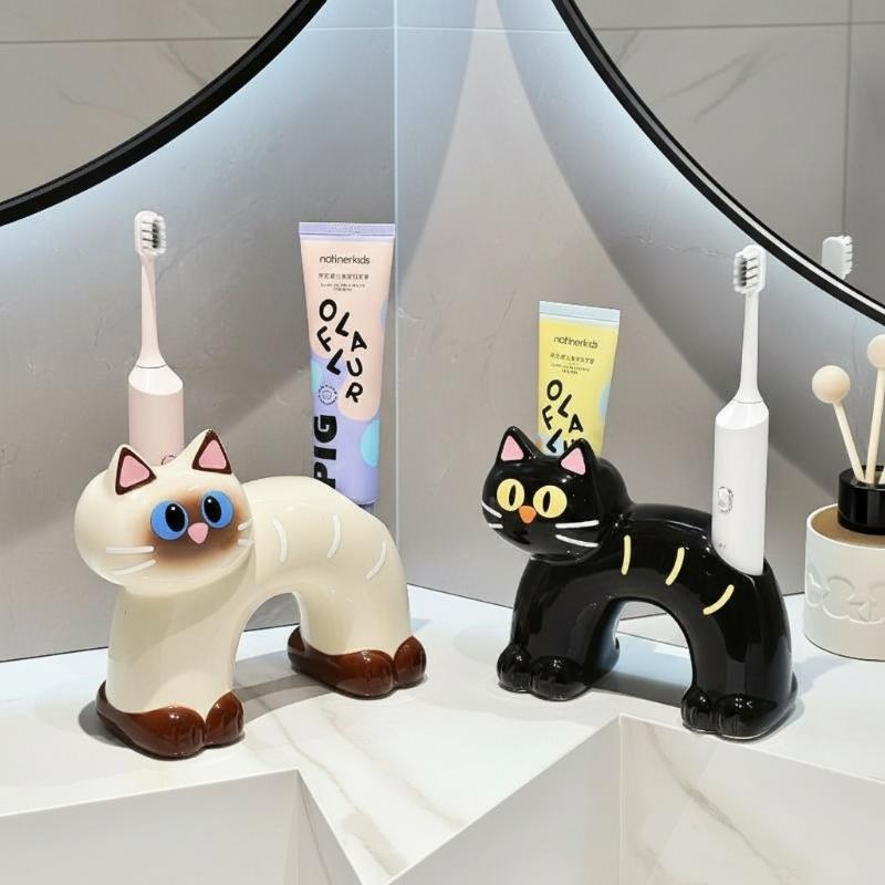 Bathroom Toothbrush Holder Cer - Home Bathroom Vanity ulasan dan harga