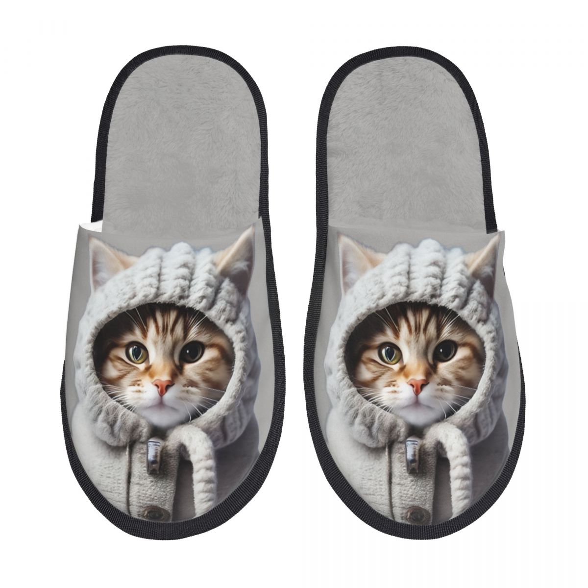 Custom Cute Cat Guest Slippers - Your Home Bathroom ulasan dan harga