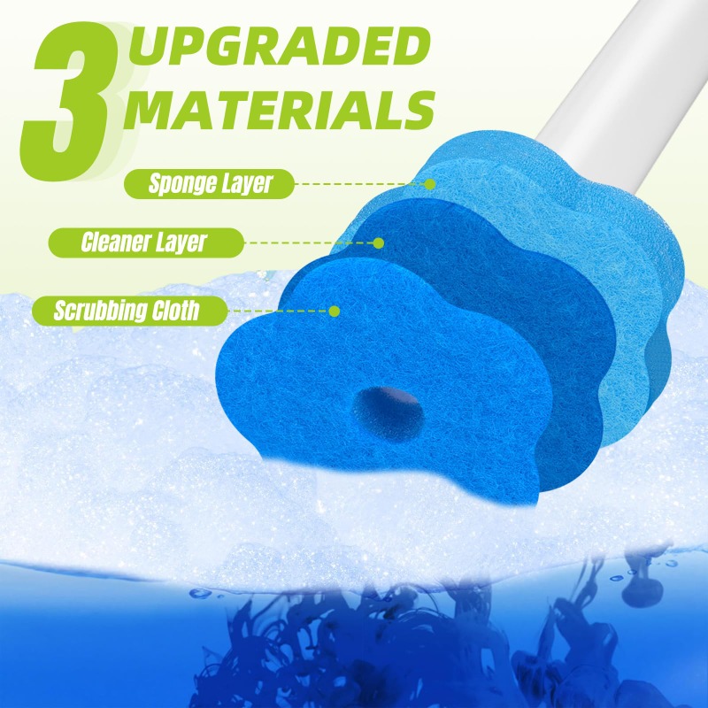 Toilet Brush With Disposable R - Home Bathroom Cleaning ulasan dan harga