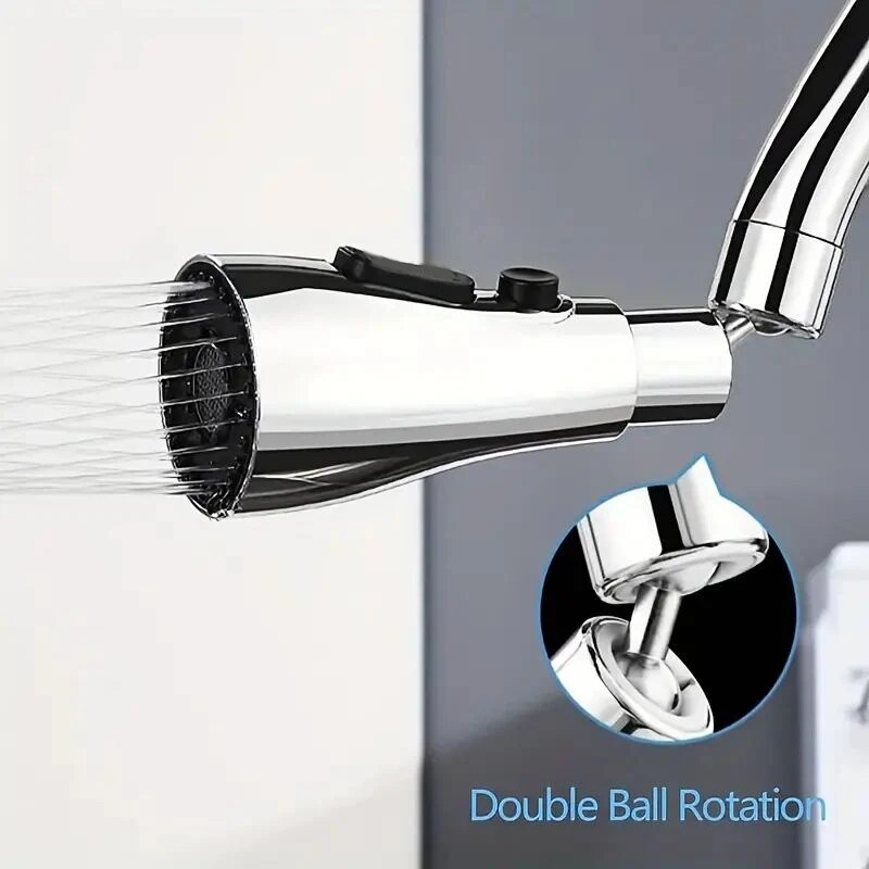 1pc Faucet Extender Metal Allo - Home Bathroom Water Filter ulasan dan harga
