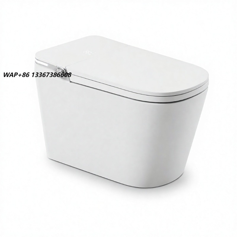 White Smart Toilet Square Bowl - Home Bathroom Toilet ulasan dan harga