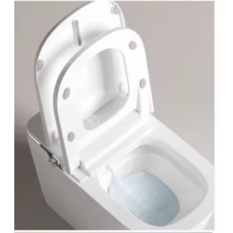 White Smart Toilet Square Bowl - Home Bathroom Toilet ulasan dan harga