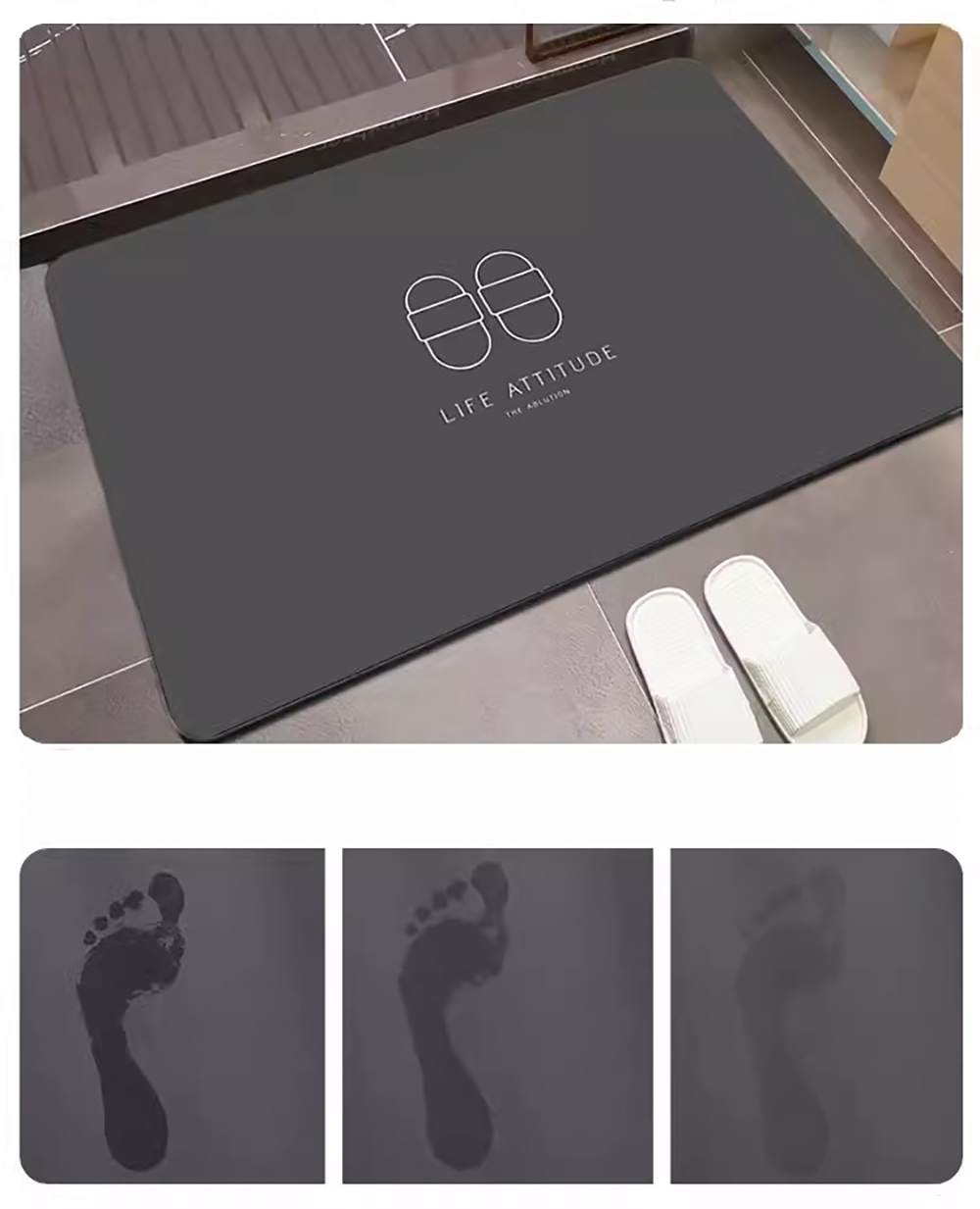 Anti Slip Bathroom Entrance Do - Home One Bathroom Accessories ulasan dan harga