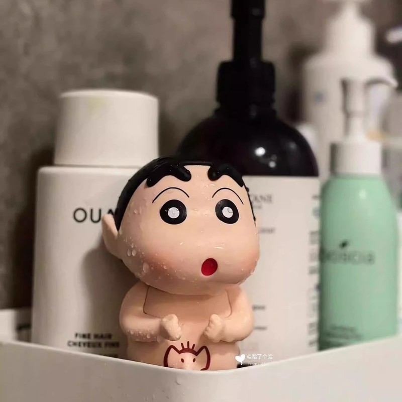 Bathing Crayon Shin Chan Cute  - Home Bathroom Movie ulasan dan harga