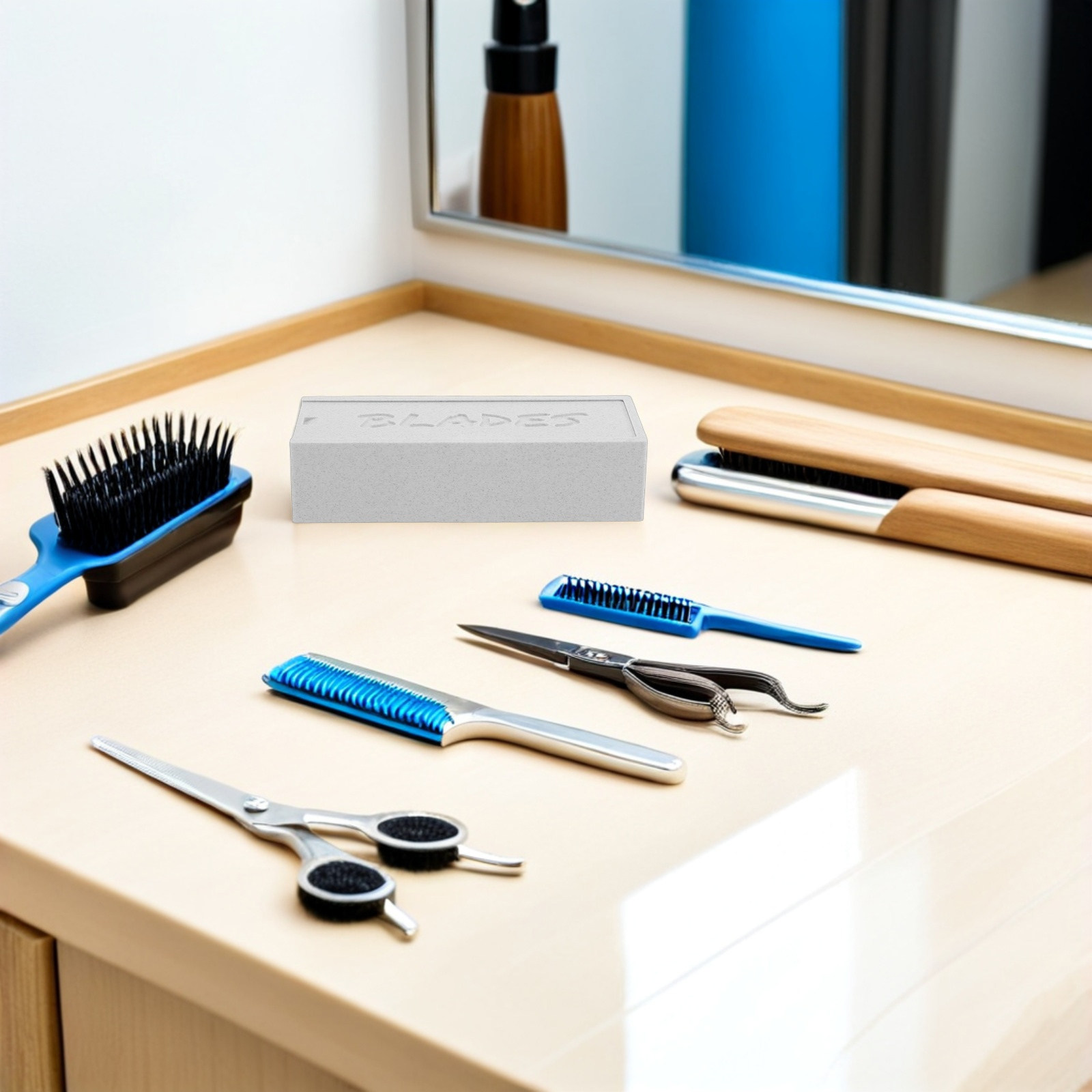 White Double Compartment Blade - Home One Bathroom Accessories ulasan dan harga