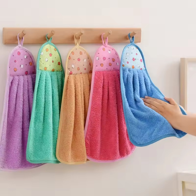 Super Absorbent Hanging Hand T - Home Bathroom Cleaning ulasan dan harga