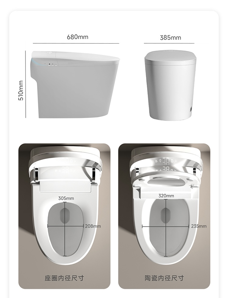 Top Selling Automatic Flush Sm - Home Bathroom Toilet ulasan dan harga