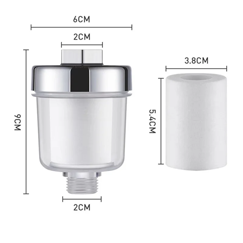 Universal Faucet Filter PP Cot - Home Bathroom Water Filter ulasan dan harga