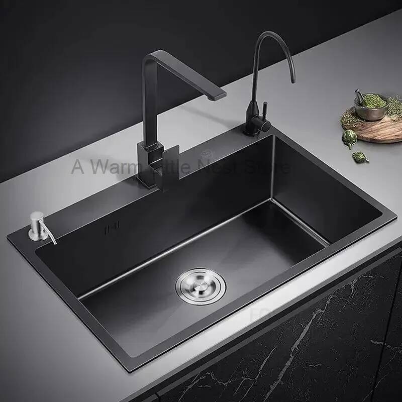 Bathroom Black Nano Kitchen Si - Home One Bathroom Accessories ulasan dan harga
