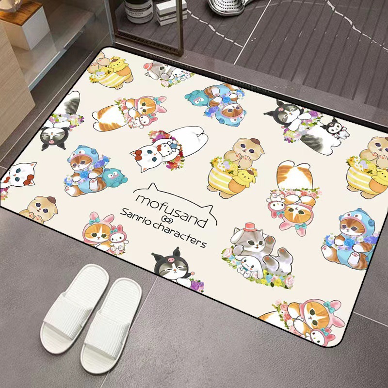 Mofusand Cartoon Diatom Mud Ab - Home Bathroom Toilet ulasan dan harga