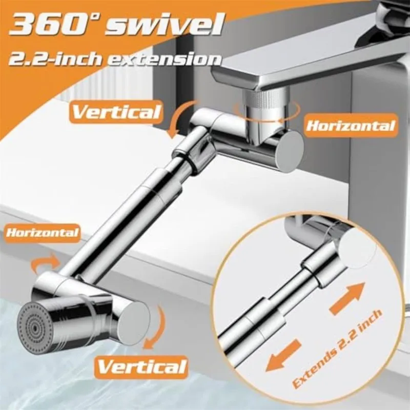 1440 Kitchen Scalable Metal Fa - Home Bathroom Water Filter ulasan dan harga