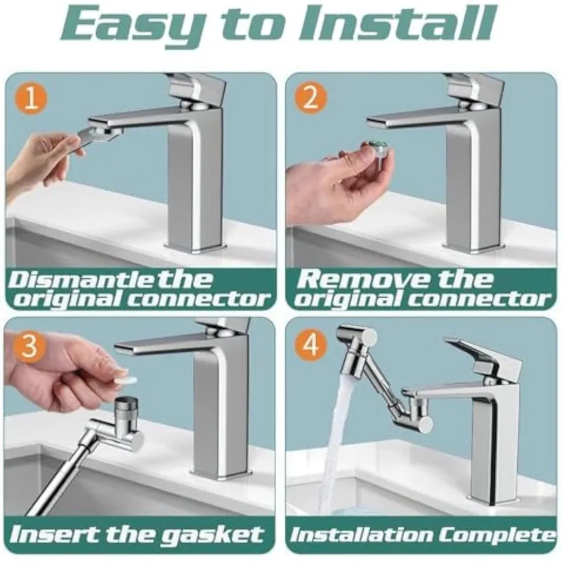 1440 Kitchen Scalable Metal Fa - Home Bathroom Water Filter ulasan dan harga