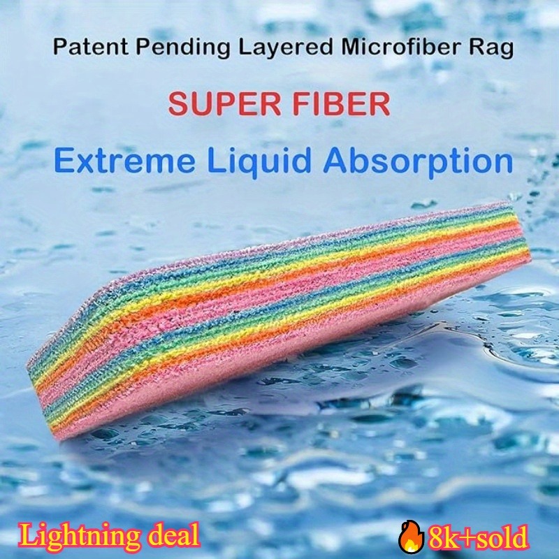 1PC ,12 layer fiber, perfect c - Home Bathroom Cleaning ulasan dan harga