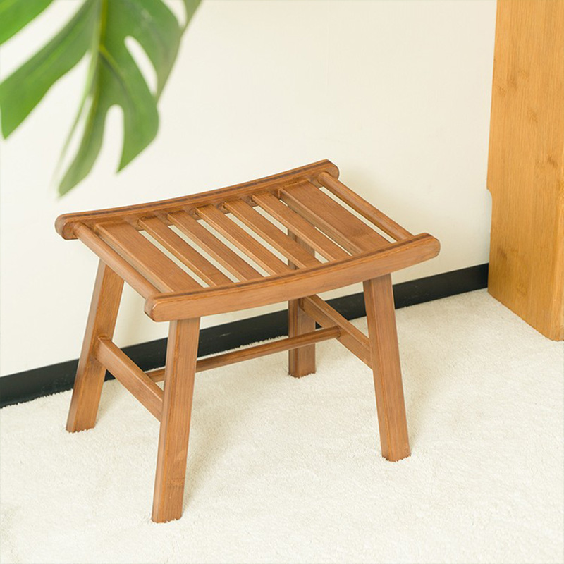 1PC Bamboo Shower Bench Non Sl - Home Bathroom Spa ulasan dan harga